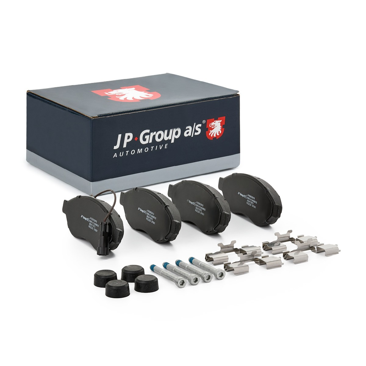Купити 4163603910 JP Group Колодки гальмівні передні, дискові